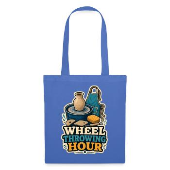 WHEEL THROWING HOUR - Stoffbeutel - Hellblau - Vorne