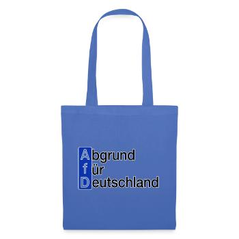 Abgrund für Deutschland - Stoffbeutel - Hellblau - Vorne