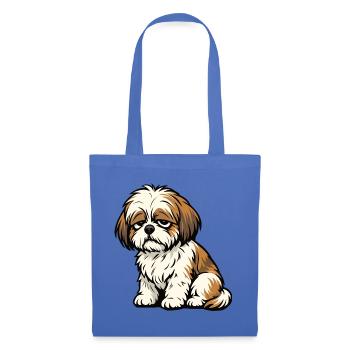 Shih tzu Shih tzus Shih tzu Besitzer Shih tzu fan - Stoffbeutel - Hellblau - Vorne