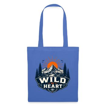 Wild at Heart Bergwelt - Stoffbeutel - Hellblau - Vorne