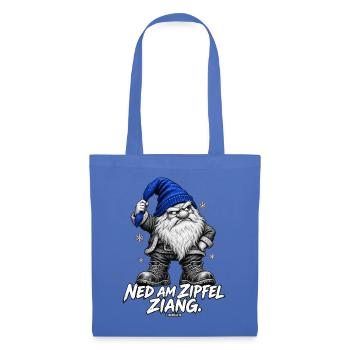 Weihnachtsgnom Zipfelmütze - Stoffbeutel - Hellblau - Vorne