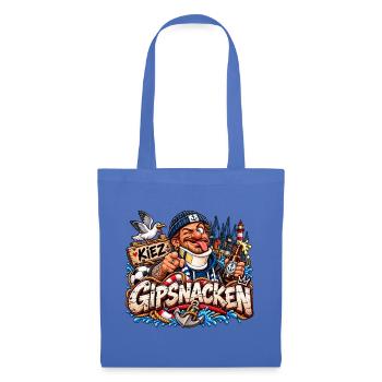 Gipsnacken Kiez   - Stoffbeutel - Hellblau - Vorne