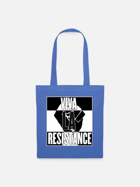 Viva La Resistance (Version 2) - Stoffbeutel - Hellblau
