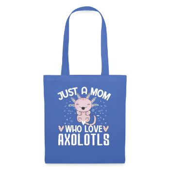Umarmen Sie Ihre Liebe Zu Axolotls - Stoffbeutel - Hellblau - Vorne