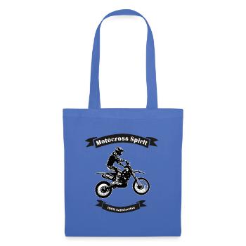 motocross spirit - Stoffbeutel - Hellblau - Vorne