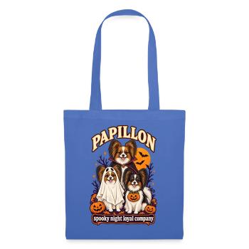 Spooky Night Loyal Company – Papillon Halloween - Stoffbeutel - Hellblau - Vorne