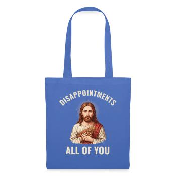 Disappointments Jesus mit Bartagame - Stoffbeutel - Hellblau - Vorne