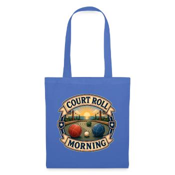 COURT ROLL MORNING - Stoffbeutel - Hellblau - Vorne