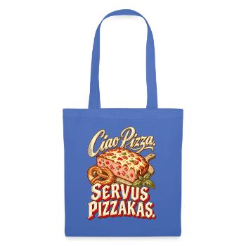 Ciao Pizza Servus Pizzakas - Stoffbeutel - Hellblau - Vorne