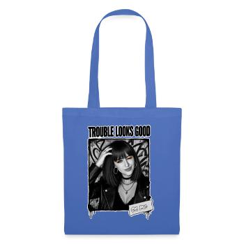 Cool Trouble Girl 13.1 - Stoffbeutel - Hellblau - Vorne