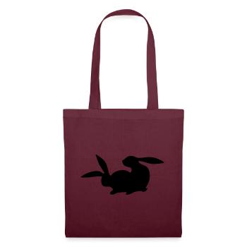 Rammler - Rabbit - Stoffbeutel - Burgunderrot - Vorne