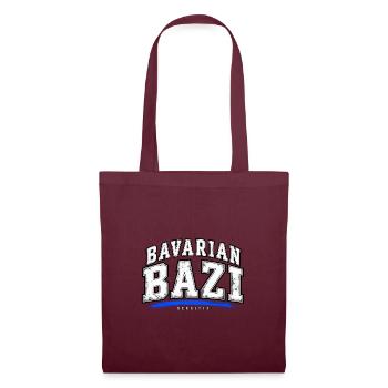 Bavarian Bazi Bergflix - Stoffbeutel - Burgunderrot - Vorne