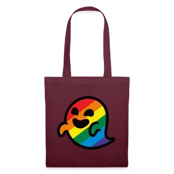 Stolz Regenbogengeist - Stoffbeutel - Burgunderrot - Vorne