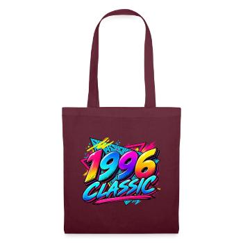 1996 Classic Retro Neon - Stoffbeutel - Burgunderrot - Vorne