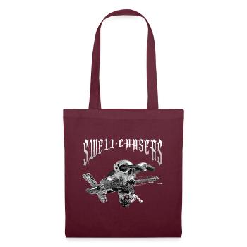 Skull_Swell_Chasers - Stoffbeutel - Burgunderrot - Vorne