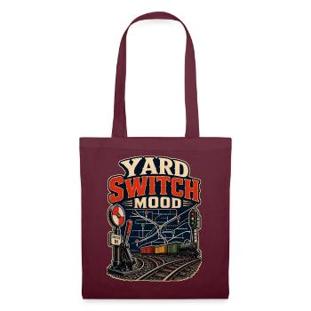 YARD SWITCH MOOD - Stoffbeutel - Burgunderrot - Vorne
