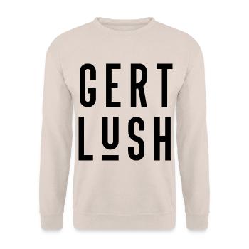 Bristol Dialect Gert Lush - Unisex Sweatshirt - sand - Front - Alina (178cm) & Michal (187cm)