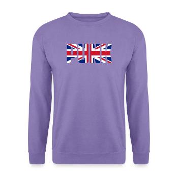 Punk - Unisex Pullover - Lavendel - Vorne
