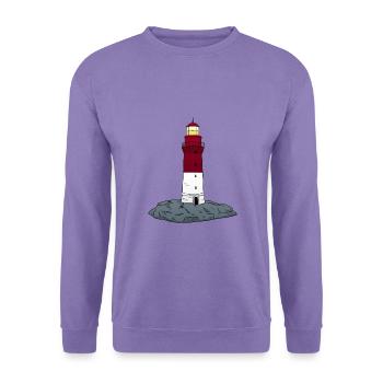 Leuchtturm - Unisex Pullover - Lavendel - Vorne