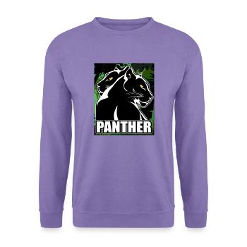 Panther - Unisex Pullover - Lavendel - Vorne