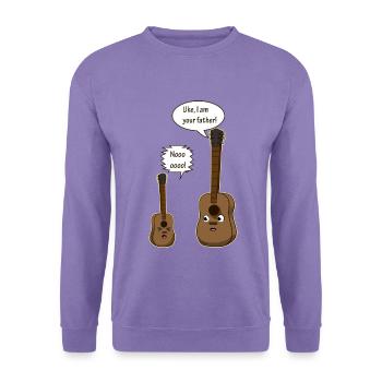 Guitar Father - Unisex Pullover - Lavendel - Vorne