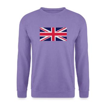 UNION JACK 2 - Unisex Pullover - Lavendel - Vorne