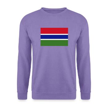 Gambia - Unisex Pullover - Lavendel - Vorne