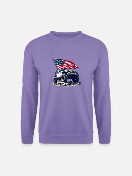 American Off-Road - Unisex Sweatshirt - lavender