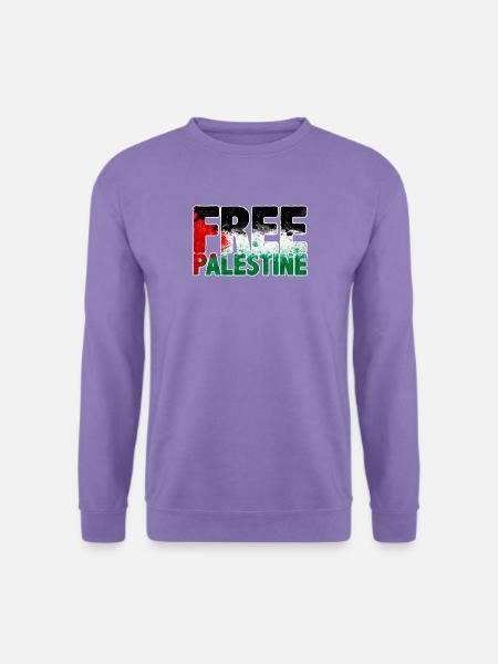Freies Palästina - Unisex Pullover - Lavendel