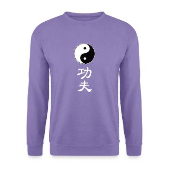 tao kung fu - Unisex Pullover - Lavendel - Vorne