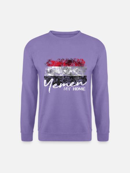 Yemen Jemen - Unisex Pullover - Lavendel