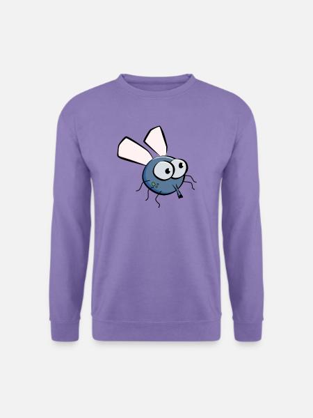 Fliege - Unisex Pullover - Lavendel
