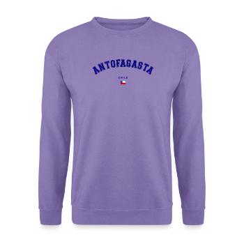 Antofagasta Chile College Look - Unisex Pullover - Lavendel - Vorne