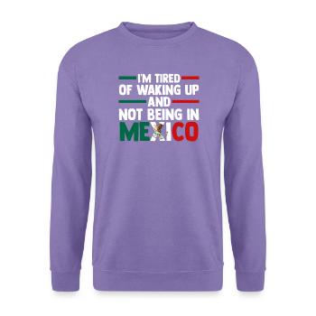 Mexican Mexico - Unisex Pullover - Lavendel - Vorne