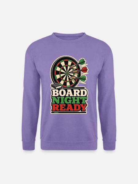 BOARD NIGHT READY - Unisex Pullover - Lavendel