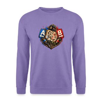 Gamer Motiv  Taktik Shooter Desin Gesch Nerd Gamer - Unisex Pullover - Lavendel - Vorne