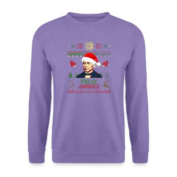 Feliz Juárez - Unisex Pullover - Lavendel - Vorne