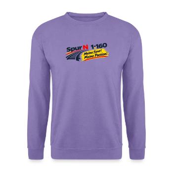 Spur N 1:160 / Meine Spur! - Meine Passion! - Unisex Pullover - Lavendel - Vorne