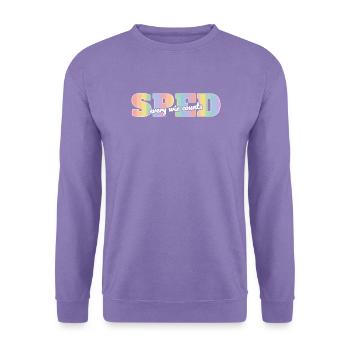 SPED Jeder Sieg zählt - Unisex Pullover - Lavendel - Vorne