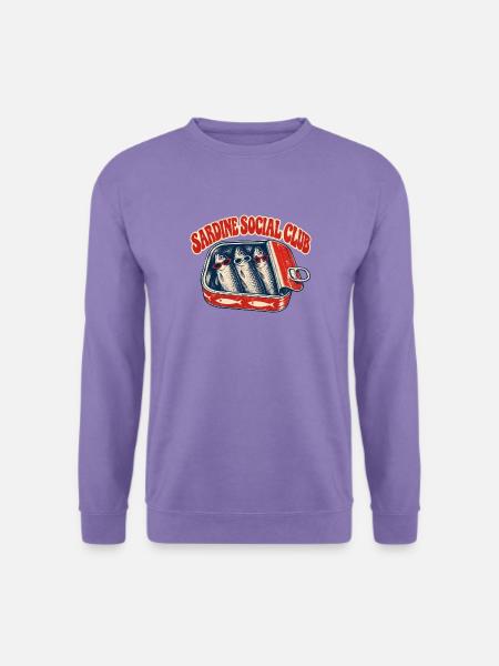 Sardine Social Club - Unisex Pullover - Lavendel