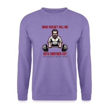 Nietzsche – Gets Another Set - Unisex Pullover - Lavendel - Vorne
