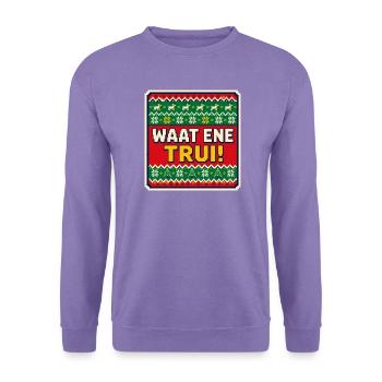 Was für ein Pullover! - Unisex Pullover - Lavendel - Vorne