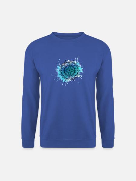 Mandala - Unisex Pullover - Royalblau