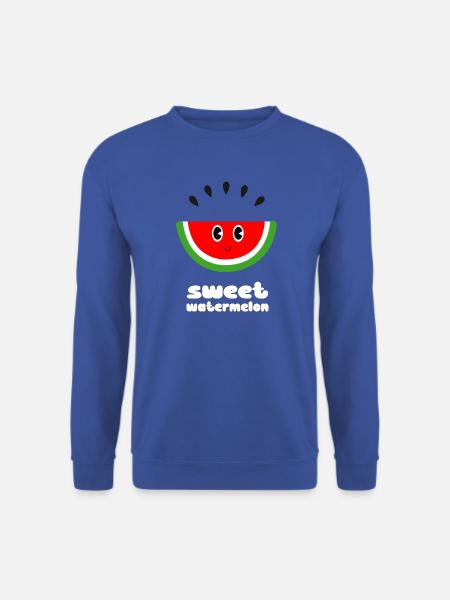 Süße Wassermelone - Unisex Pullover - Royalblau