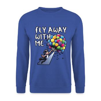 Songtexte Musikliebhaber Songwriter Musikfestival - Unisex Pullover - Royalblau - Vorne - Alina (178cm) & Michal (187cm)