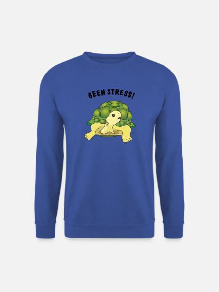 geen stress - Unisex Pullover - Royalblau