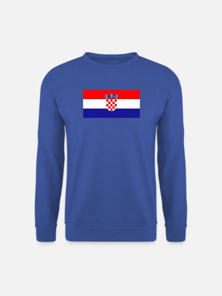 Kroatien - Unisex Pullover - Royalblau