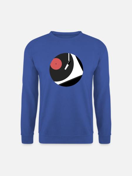 Plattenspieler - Unisex Pullover - Royalblau