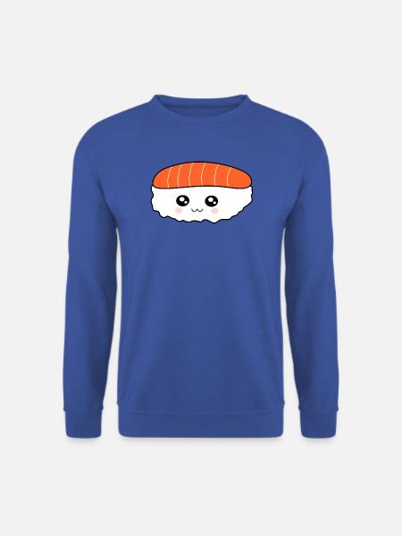 Kawaii Sushi Japan Essen Asien Weihnachts Geschenk - Unisex Pullover - Royalblau