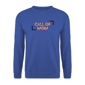 Aufruf an alle Mütter - Unisex Pullover - Royalblau - Vorne - Alina (178cm) & Michal (187cm)